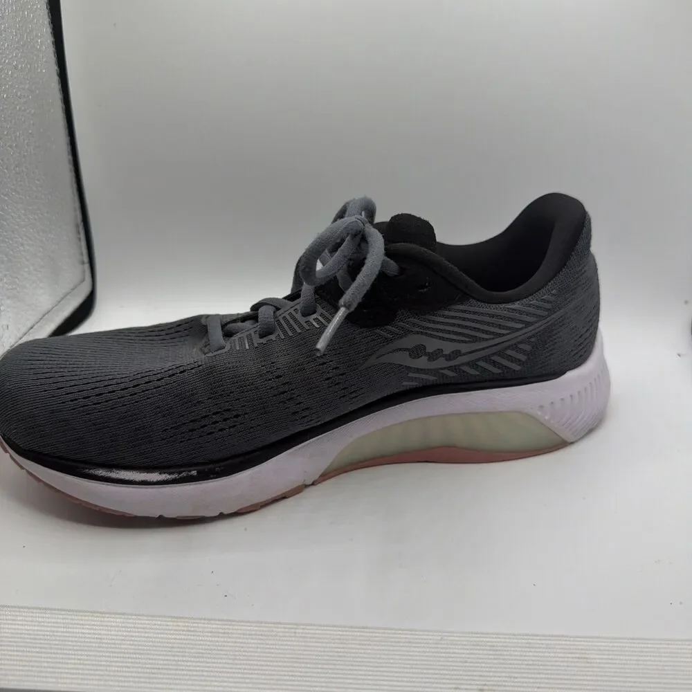 Saucony‎ Guide 14 Women’s Size 10 Black Gray PWRRUN Running Shoes